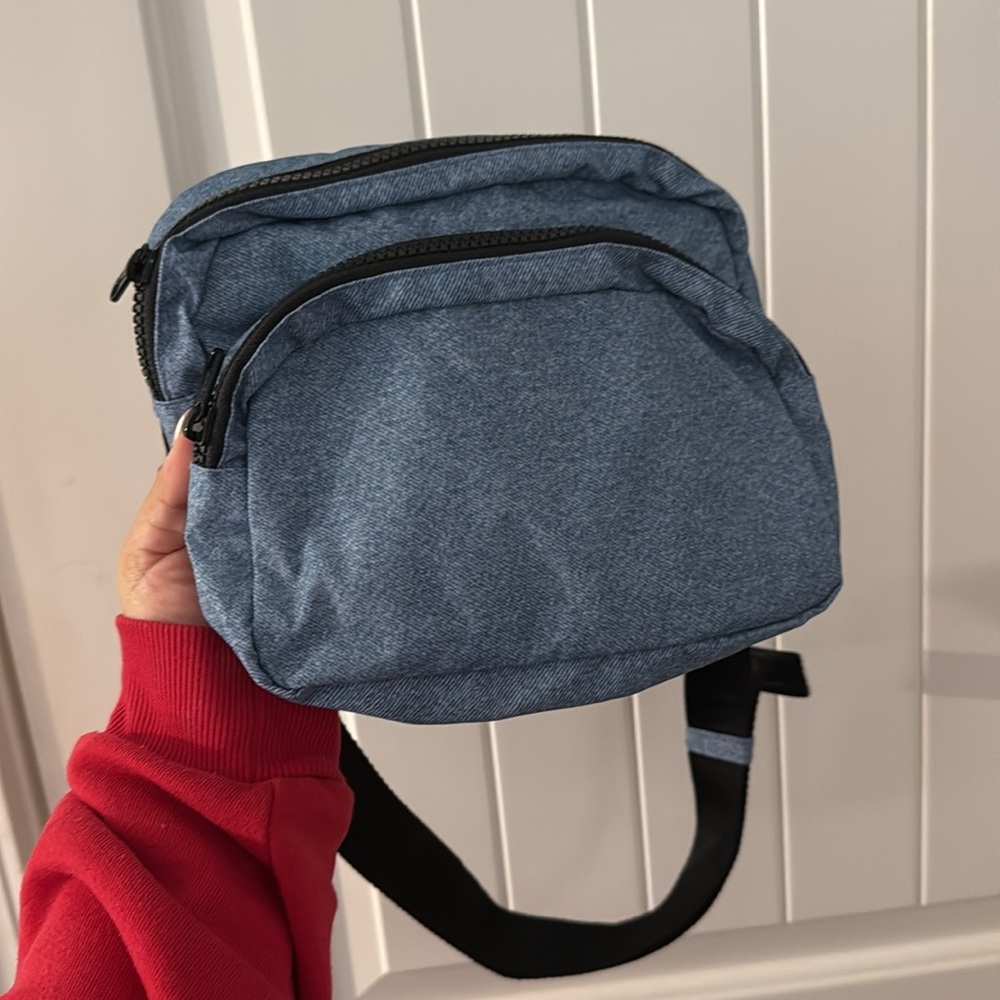 Baggu denim Fanny pack bag